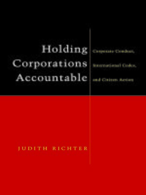 cover image of Holding Corporations Accountable
